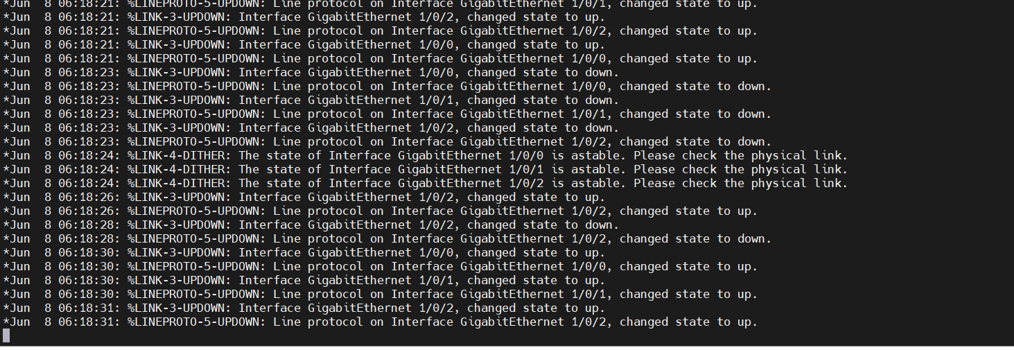 锐捷镜像接口频繁UP/DOWN问题PNETLab模拟器-pnet模拟器-仿真模拟器-pnet-pnetlabPNETLAB模拟器